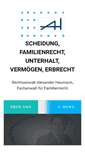 Mobile Screenshot of familien-u-erbrecht.de